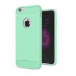 Wholesale iPhone 7 TPU Brushed Hybrid Case (Green)
